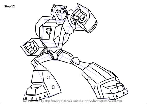 Learn How To Draw Bumblebee From Transformers Transformers Step By