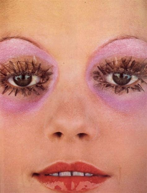 Vogue Paris April 1970 Isabelle Weingarten By Guy Bourdin 60s Makeup Vintage Makeup Makeup