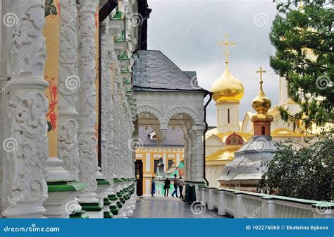 Trinity Sergius Lavra In Russia Editorial Image Image Of Blue Church