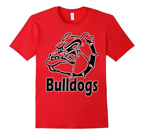 Bulldogs School Spirit T Shirt Fl Sunflowershirt