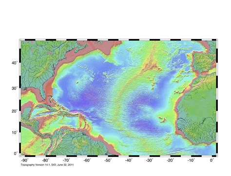 141 The Topography Of The Sea Floor Principles Of Earth Science