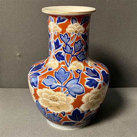 Japanese Fukagawa Porcelain Vase Antique Ceramics Hemswell Antique