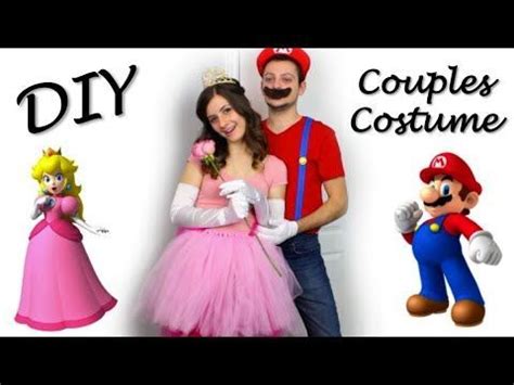 Dies gilt selbstverständlich für all unsere produkte im sortiment. Princess Peach & Mario DIY Halloween Couples Costume ...