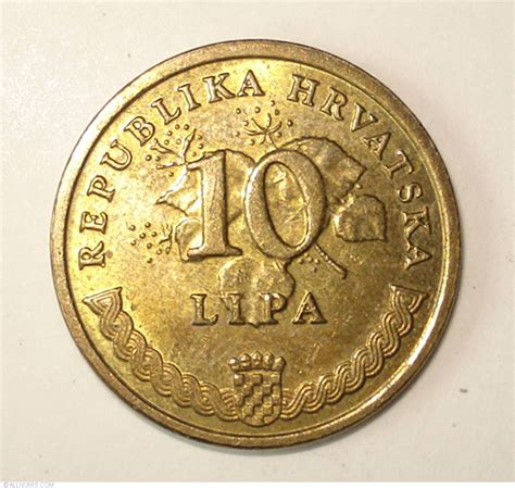 10 Lipa 2008 Republic 1993 10 Lipa Croatia Coin 22305
