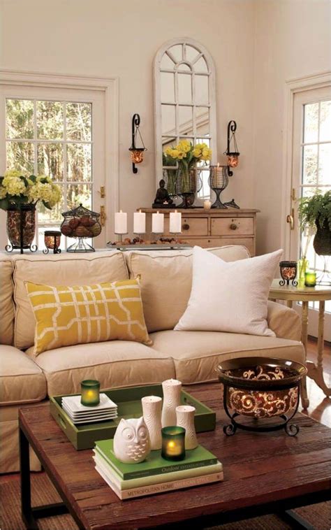 Idea For A Living Room Makeover Awesome Natural Living Room Decorating