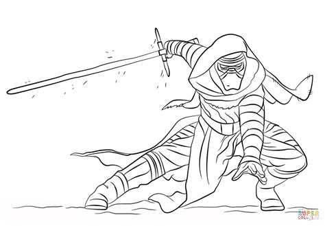 Monster high coloring pages gigi grant. Mewarn10: Kleurplaten Star Wars Kylo Ren