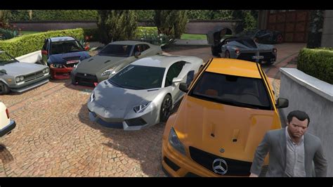 Gta 5 Real Car Mods My Car Collection Youtube