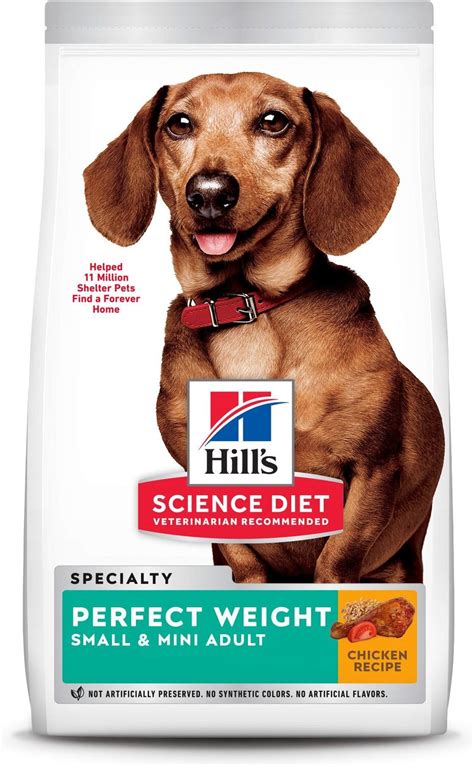 Hills Science Diet Adult Small And Mini Perfect Weight Dry Dog Food 15