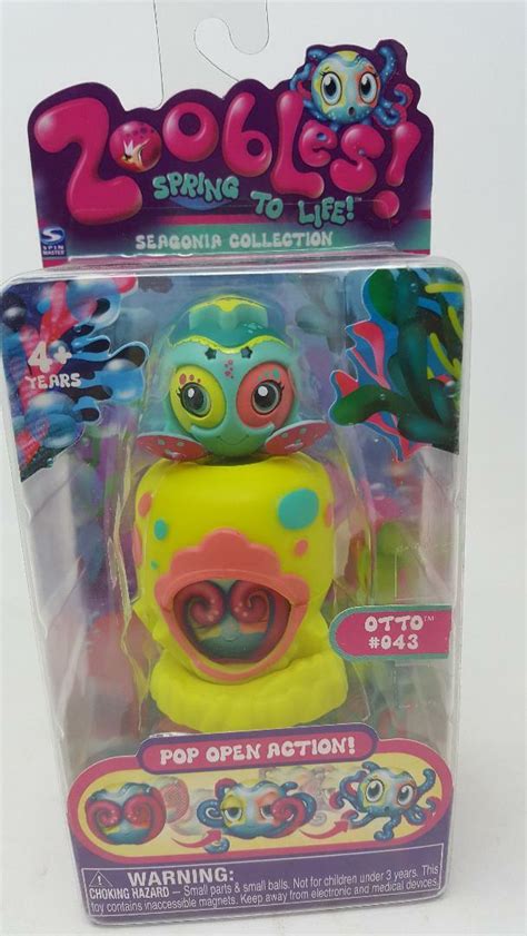 Zoobles Toy Seagonia Single Pack Otto 043 Ebay