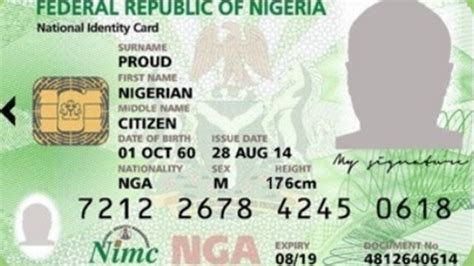 Number of the national id card in germany. NIMC National Identity Number Enrolment For Nigerians In ...