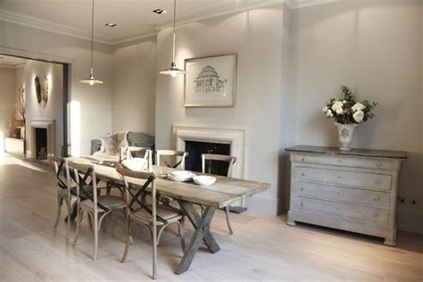 In the bedrooms, we used dove tale (no. Modern Country Style: Colour Study: Farrow and Ball Cornforth White
