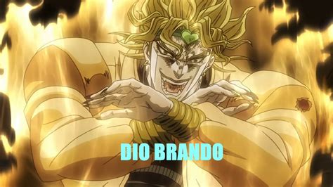 Jojos Bizzare Aventure Amv Dio Brando Youtube