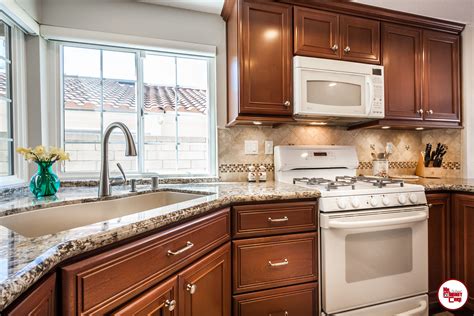 Can be opened on both sides. Kitchen Remodel in Anaheim Hills, CA. #kitchen # ...