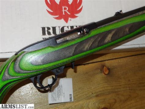 Armslist For Sale New Ruger 1022 Green Laminated 22 Lr Rifle