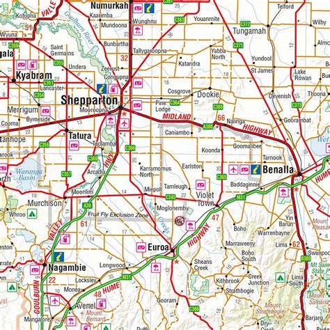 Hema Victoria State Map Map By Hema Maps Avenza Maps Avenza Maps