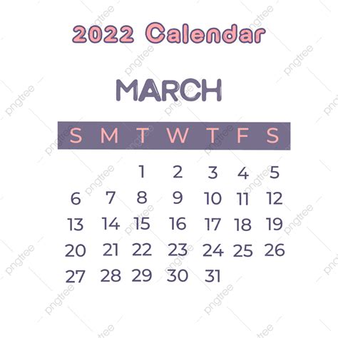 Gambar Warna Penuh Kalender Maret 2022 Maret Maret 2022 Kalender