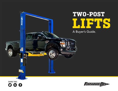 Two Post Lift Buyers Guide Forward Lift