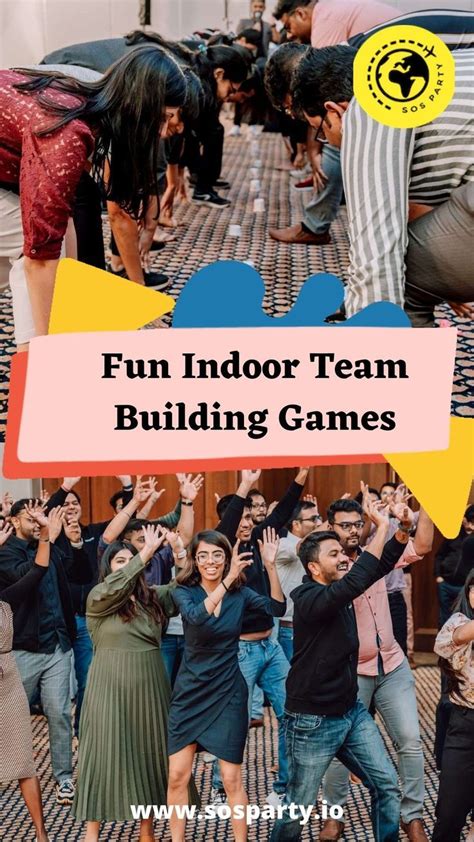 Fun Indoor Team Building Games Office Team Building Activities Indoor