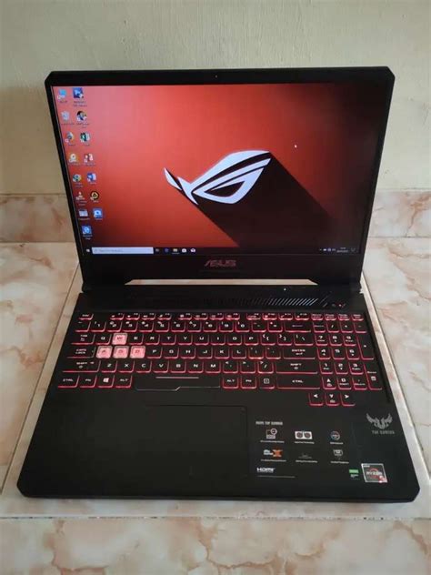 Laptop Asus Tuf Gaming Fx505 Ryzen 5 Ram 8gb Ssd 512 Nvidia Gtx 4gb