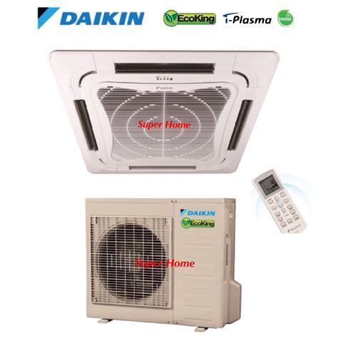 Daikin Ceiling Cassette Aircond 3 0hp Eco King Air Conditioner FCN30F