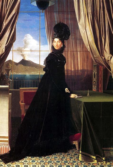 Жан Огюст Доминик Энгр Каролина Мюрат королева Неаполя 1814 60×92