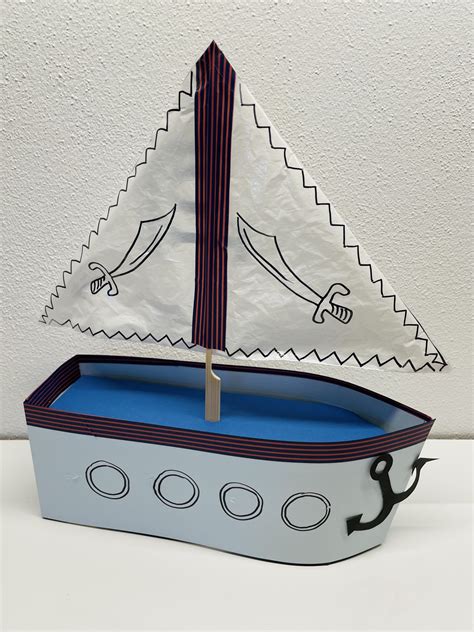 Segelschiff basteln (mit Vorlagen) | Schritt-für-Schritt Anleitung für