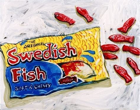 Swedish Fish Print
