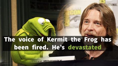 The Voice Of Kermit The Frog Has Been Fired Hes ‘devastated Youtube