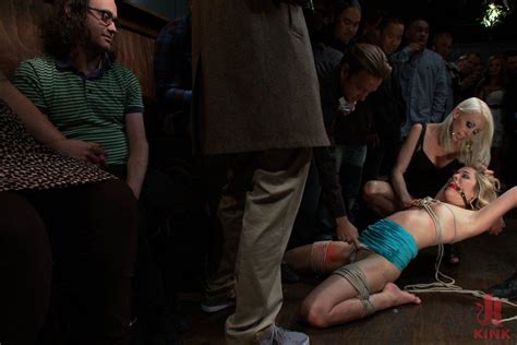 Lorelei Lee Mops The Floor With Her Plaything While The Crowd Applauds