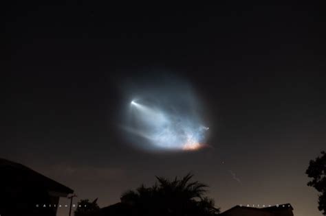 Spacexs Cool Night Launch And Landing On October 7