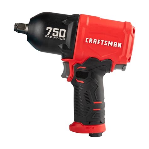 Craftsman 05 In 750 Ft Lb Air Impact Wrench In The Air Impact Wrenches