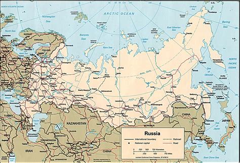 Russia And The Former Soviet Republics Maps Perry Castañeda Map