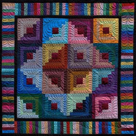 Log Cabin Log Cabin Quilt Pattern Log Cabin Quilts Quilts