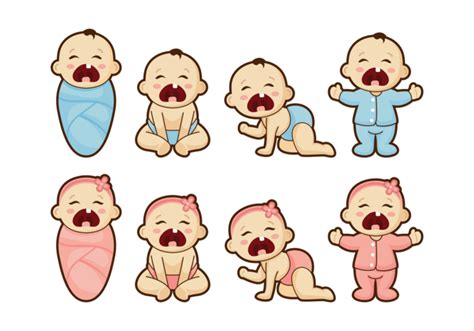 Crying Baby Cartoon Vector Download Free Vectors