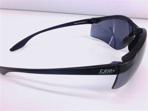 Awesome Vintage Sport Wrap Around Black Mens Sunglasses Guys Old School Shades 80s 90s Solar