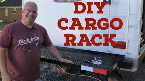 Diy Cargo Carrier For Your Rv Travel Trailer Fifth Wheel Youtube