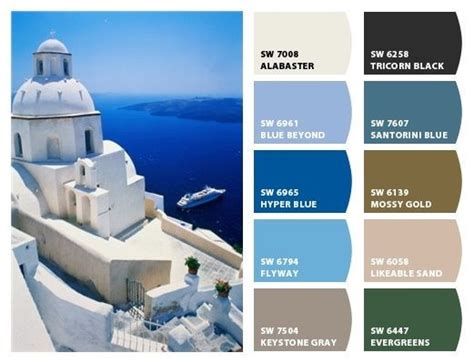 Mediterranean Blue Paint Color Paintcolor Ideas Fits The Bill
