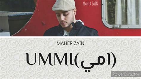 Maher Zain Ummiامىaraeng Lyrics Youtube