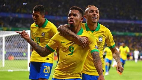 The 2019 copa américa was the 46th edition of the copa américa, the international men's association football championship organized by south america's football ruling body conmebol. Copa America - Jesus and Firmino goals see Brazil past ...