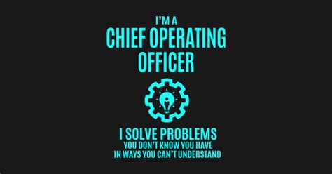 chief operating officer t shirt i solve problems job t item tee chief operating officer