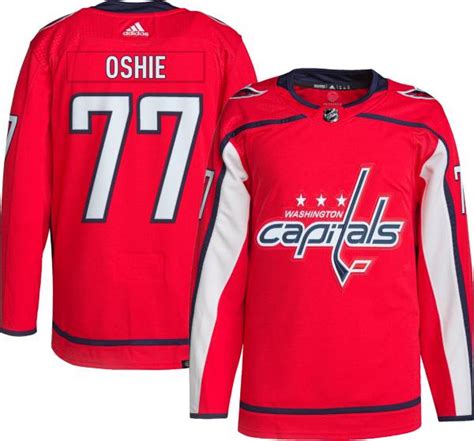 Adidas Washington Capitals Tj Oshie 77 Adizero Authentic Home Jersey