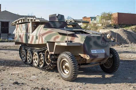 Fully Restored 1944 Sdkfz 251 7d Half Track Military For Sale