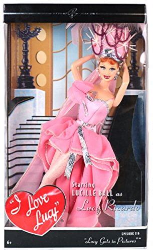 barbie collector i love lucy lucy gets in pictures lucy doll