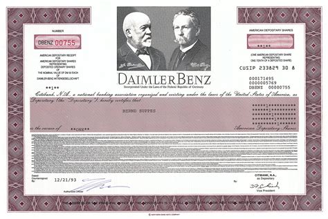 Aktueller daimler ag aktienkurs (wkn: Deutschland nach 1945 - DM-Aktien - alphabetische Liste ...