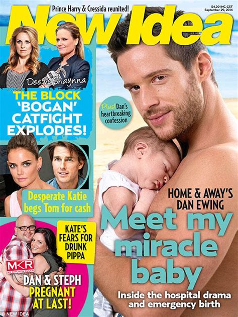 Home And Aways Dan Ewing Opens Up About Watching Wife Marni Give Birth