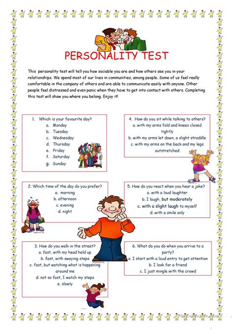 printable personality quiz for teens personality academy free printable personality test