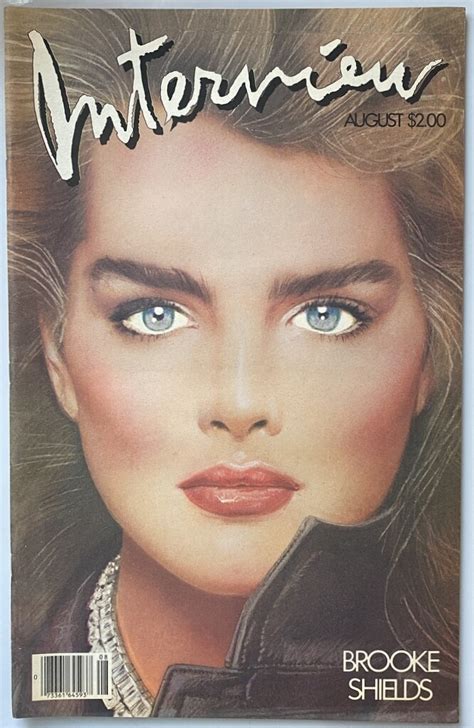 Interview Magazine 1983 Brooke Shields