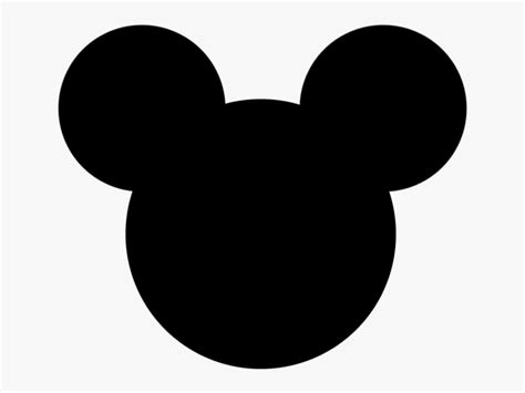 Minnie Mouse Bow Template Mickey Mouse Head Outline Free