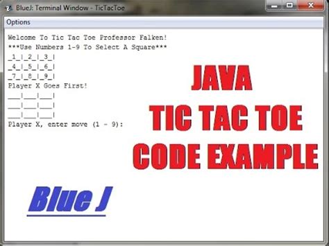 Check spelling or type a new query. Java Tic Tac Toe Game - Code Example (NO GUI) - YouTube