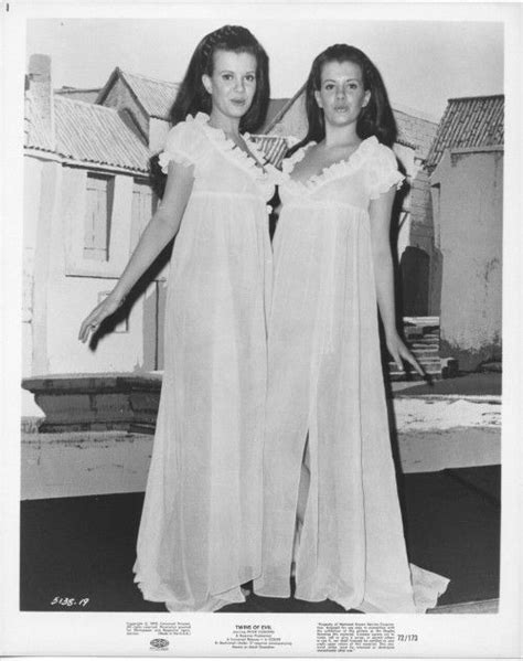 twins of evil 1971 behind the scenes with mary and madeleine collinson